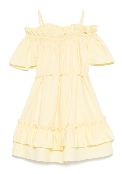 Abito in cotone A' LAPAGE | 25SAGDRE00013 BUCANEVECANARINO